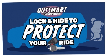 Lock and hide to protect your ride